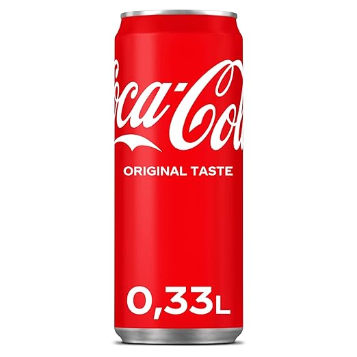 Coca-Cola Classic - prickelndes Erfrischungsgetränk mit unverwechselbarem Coke-Geschmack - koffeinhaltiger Softdrink in Einweg Dosen (24 x 330 ml) – Bild 3