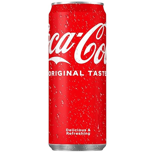Coca-Cola Classic - prickelndes Erfrischungsgetränk mit unverwechselbarem Coke-Geschmack - koffeinhaltiger Softdrink in Einweg Dosen (24 x 330 ml) – Bild 4