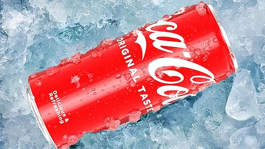 Coca-Cola Classic - prickelndes Erfrischungsgetränk mit unverwechselbarem Coke-Geschmack - koffeinhaltiger Softdrink in Einweg Dosen (24 x 330 ml) – Bild 5