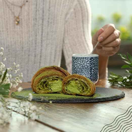 NaturaleBio Matcha Tee Pulver Bio - Premium-Qualität - 100g. Original Green Tea aus Japan. Japanischer ideal zum Trinken. Grüntee für Latte, Smoothies Getränk. Hergestellt in Uji, Kyoto. – Bild 2