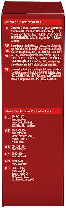 NESCAFÉ 3-in-1 Getränkepulver-Sticks, löslicher Bohnenkaffee mit Creamer & Zucker, Instant-Kaffee aus erlesenen Kaffeebohnen, koffeinhaltig, 8er Pack (8 x 10 -Sticks à 16,5g) – Bild 3