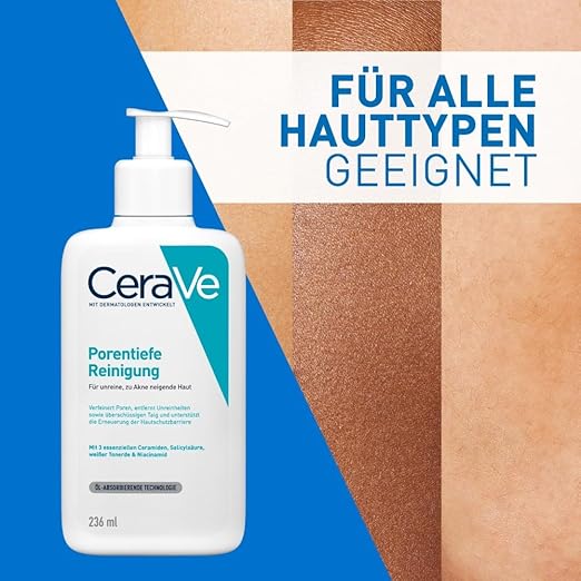 CERAVE porentiefe Reinigung Gel 236 ml – Bild 4