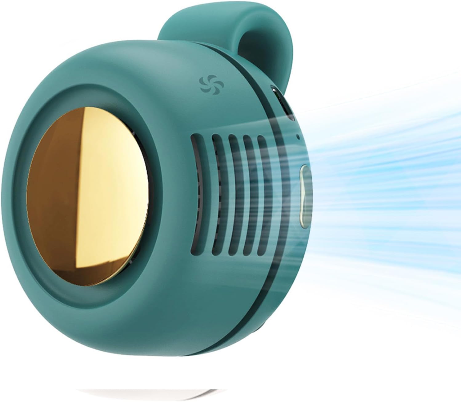 TBLMPNE Mini Ventilator, 2026 Neu Handventilator Akku Aufladbar, Tragbarer Hüftventilator mit 3 Einstellbaren Windgeschwindigkeiten, Geeignet für den Außenbereich, auf Reisen und im Büro (Grün)-- Maximal 2 pro Kunde